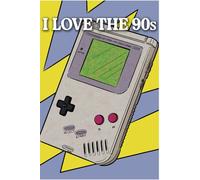 I Love the 90s Notebook: Retro Game Console | Hand-Drawn Retro Nostalgia Journal: Lined Notebook for 90s Kids, Retro Lovers & Nostalgia Fans