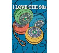 I Love the 90s Notebook: Yo-Yo | Hand-Drawn Retro Nostalgia Journal: Lined Notebook for 90s Kids, Retro Lovers & Nostalgia Fans