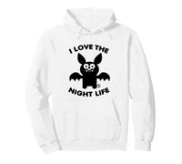 I Love The Night Life Funny Bat Sudadera con Capucha