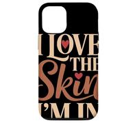 I Love The Skin I'm In Amor Propio Orgullo Melanina Carcasa para iPhone 12/12 Pro