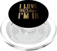 I Love The Skin I'm In | Juneteenth | Mes de la Historia Negra PopSockets PopGrip para MagSafe