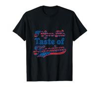 I Love The Taste of Freedom 4 de Julio Pareja Camiseta gráfica económica