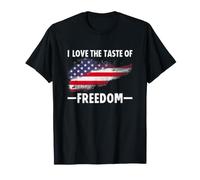 I Love The Taste of Freedom Flag Camiseta