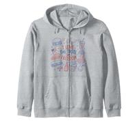 I Love The Taste of Freedom Vintage American Foods Gráfico Sudadera con Capucha