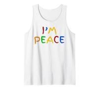 I Love To Come In Peace - I'm Peace Funny Matching Couple Camiseta sin Mangas