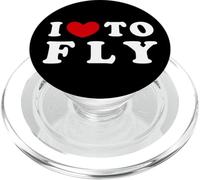 I Love To Fly, Me Encanta Volar, me Gusta Volar PopSockets PopGrip para MagSafe