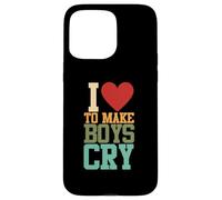 I Love To Make Boys Cry | Fatale Femme | Relación Carcasa para iPhone 15 Pro MAX