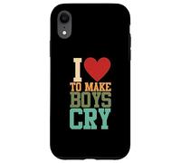 I Love To Make Boys Cry | Fatale Femme | Relación Carcasa para iPhone XR