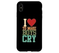 I Love To Make Boys Cry | Fatale Femme | Relación Carcasa para iPhone XS MAX