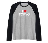 I Love Tokyo - Classic Camiseta Manga Raglan