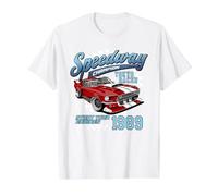 I Love Tokyo, Tokio Japan Car Rasing, Tokio Fashion Graphic Camiseta gráfica económica, Hombre, Blanco, L