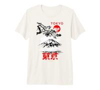 I Love Tokyo, Tokio Japón Monte Fuji, Tokio Gráfico de Moda Camiseta Premium