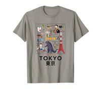 I Love Tokyo, Wonderful Tokyo Japan Childish Culture Doodles Camiseta