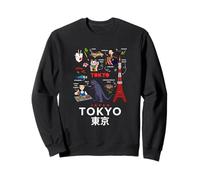 I Love Tokyo, Wonderful Tokyo Japan Childish Culture Doodles Sudadera