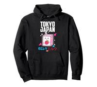 I Love Tokyo, Wonderful Tokyo Japan Childish Retro Milk Sudadera con Capucha