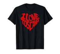 I Love Toscana Camiseta