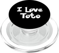 I Love Toto Cachorro Perro PopSockets PopGrip para MagSafe