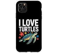 I Love Turtles Sea Creatures Pasión Carcasa para iPhone 11 Pro MAX