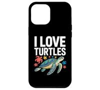 I Love Turtles Sea Creatures Pasión Carcasa para iPhone 12 Pro MAX