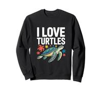 I Love Turtles Sea Creatures Pasión Sudadera