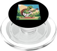 I Love Turtles Sea Playing Guitarra Rock Star Rock and Roll PopSockets PopGrip para MagSafe
