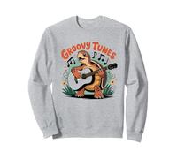 I Love Turtles Sea Playing Guitarra Rock Star Rock and Roll Sudadera