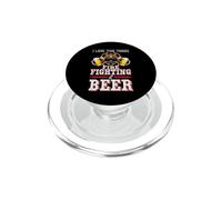 I Love Two Things Firefighting Beer Firefighter Fireman PopSockets PopGrip para MagSafe