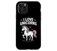 I Love Unicorns Rainbow Fantasía Diversión Carcasa para iPhone 11 Pro