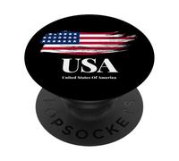 I Love USA, Cool United States of America Flag T Shirt, USA PopSockets PopGrip Adhesivo
