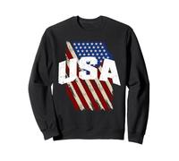 I Love USA, Cool United States of America Flag T Shirt, USA Sudadera
