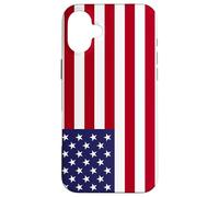 I Love USA, Enjoy Cool USA United States of America Flag Carcasa para iPhone 16 Plus
