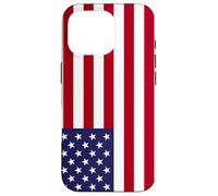 I Love USA, Enjoy Cool USA United States of America Flag Carcasa para iPhone 16 Pro