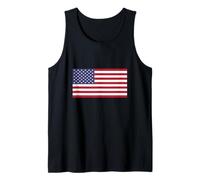 I Love USA, Enjoy United States of America Flag Graphic Cool Camiseta sin Mangas