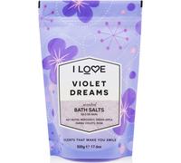 I love violet dreams scented bath salts, with 99% naturally derived in