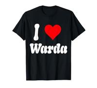 I Love Warda - Diseño de corazón Camiseta