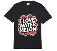 I Love Water Melon Sandía Verano Fruta Diversión Comfort Colors Adult Heavyweight T-Shirt