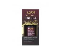 I love wellness energy essential oil blend, with natural essential oil