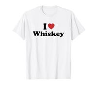 I Love Whiskey Camiseta