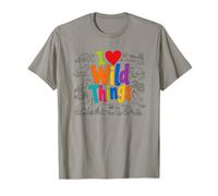 I Love Wild Things Wildlife Nature Animal Lover Camiseta