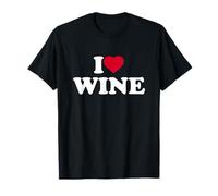 I Love Wine I Heart Wine Lover Enthusiast Drinker Drinking Camiseta