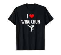 I Love Wing Chun I Heart Wing Chun Amante de las artes marciales chinas Camiseta