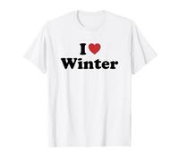 I Love Winter Camiseta