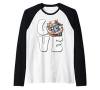 I Love Winter Chihuahua Dog Graphic For Women and Christmas Camiseta Manga Raglan
