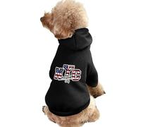 I Love Winter Dog Sudadera con Capucha Sudaderas Ropa cálida para Perros pequeños Chihuahua Abrigo Ropa Cachorro Gato Custume S