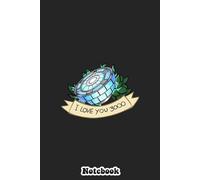 I Love You 3000 Notebook: Wide Ruled Composition Book: 6" x 9" Lined Paper Journal, 110 Pages