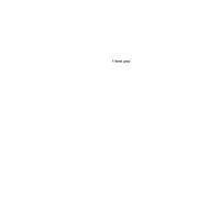 I Love You: A book you don’t read-you feel