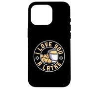 I Love You A Latke hebreo judío Carcasa para iPhone 16 Pro