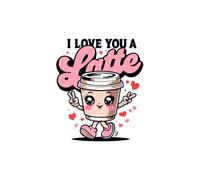 I Love You a Latte Notebook