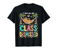 I Love You All Class Despedido Maestro Último Día de Clases Camiseta