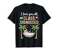 I Love You All Class Despedido Maestro Último Día de Clases Camiseta